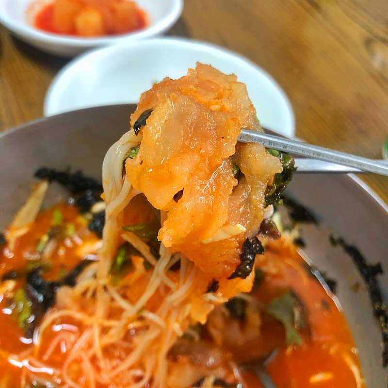 도매 업소용 맛있는 냉면육수 활용 물회육수 350g x 30봉 보리촌 오늘발송