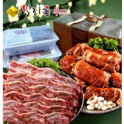 돼지갈비양념왕구이2.5kg+LA소갈비2.5kg 선물세트